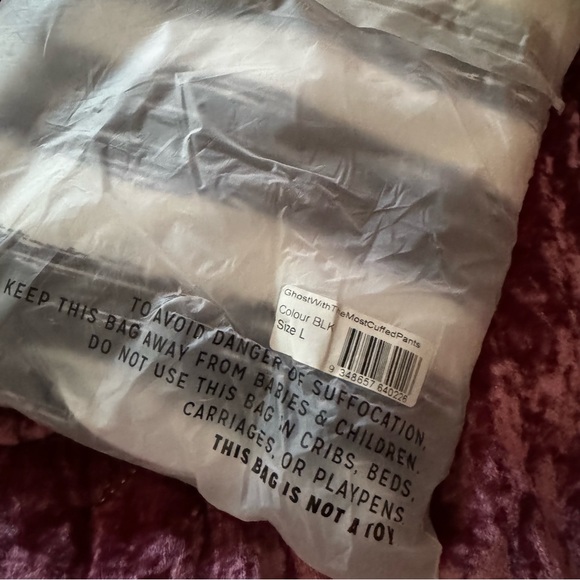 Blackmilk NWT | Ghost with the most cuffed pants 🕷️🖤💚 Beetlejuice - Picture 7 of 7